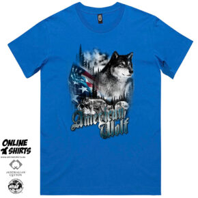 American Wolf T Shirt
