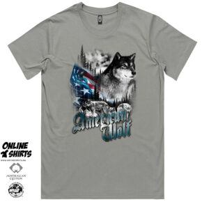 American Wolf T Shirt