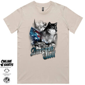 American Wolf T Shirt