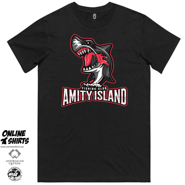 Amity Island Fishing Club T Shirt