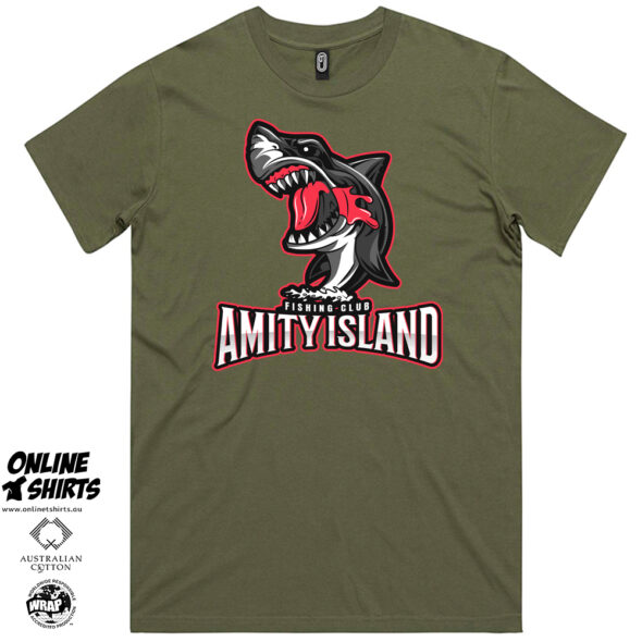 Amity Island Fishing Club T Shirt