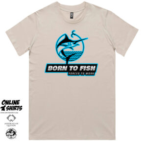 Born to Fish Forced to Work T Shirt