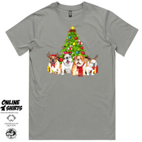 Bulldog Christmas T Shirt