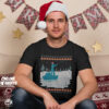 Christmas Fishing T Shirt