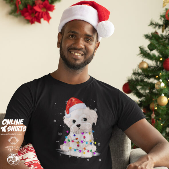 Cute Christmas Puppy T Shirt