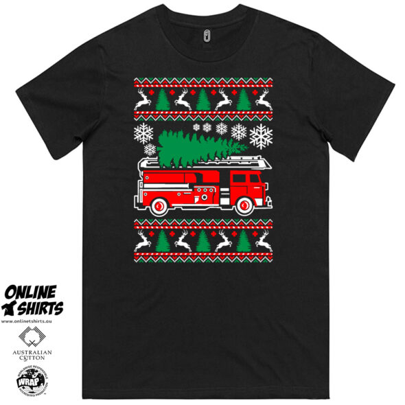 Firefighters Christmas T Shirt