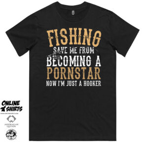 Fishing PornStar T Shirt