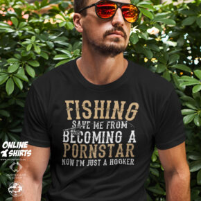 Fishing PornStar T Shirt