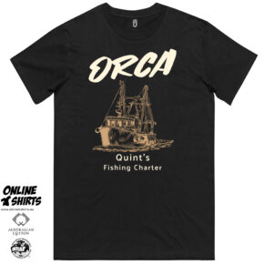ORCA Quint's Fishing Charter T Shirt