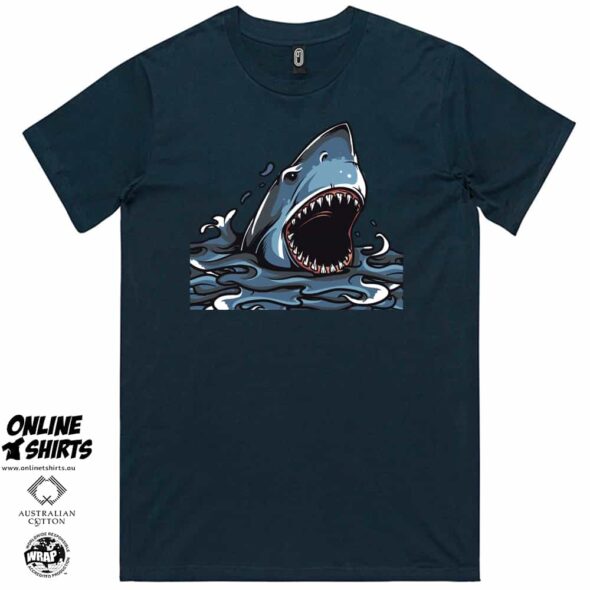 Shark Cartoon T Shirt