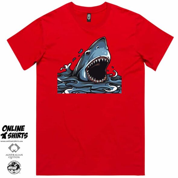 Shark Cartoon T Shirt