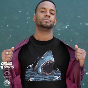 Shark Cartoon T Shirt