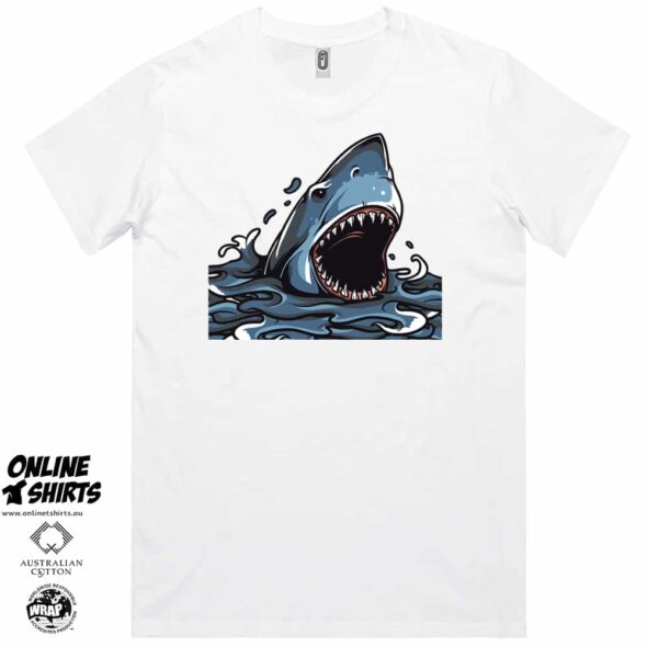 Shark Cartoon T Shirt