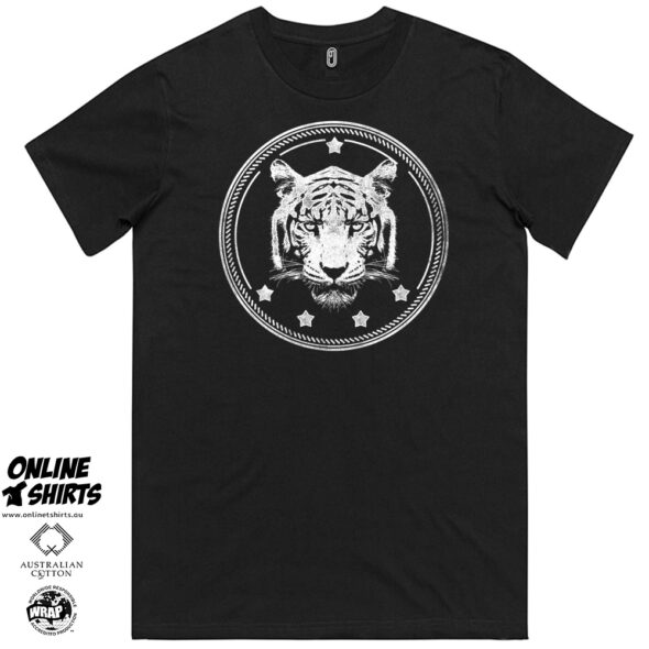 Tiger Stamp T Shirt