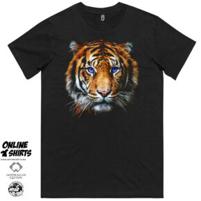 Blue Eye Tiger T Shirt