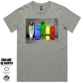 Colourful Skateboard T Shirt