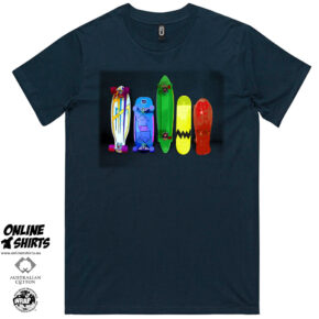Colourful Skateboard T Shirt