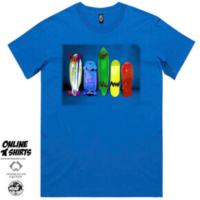 Colourful Skateboard T Shirt