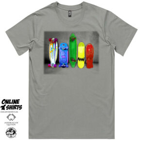 Colourful Skateboard T Shirt