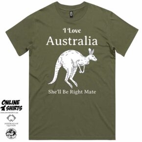 I Love Australia T Shirts