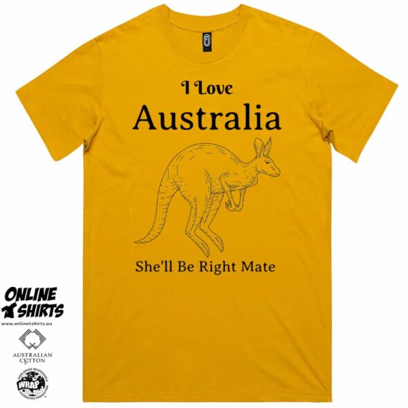 I Love Australia T Shirts