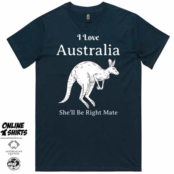 I Love Australia T Shirts