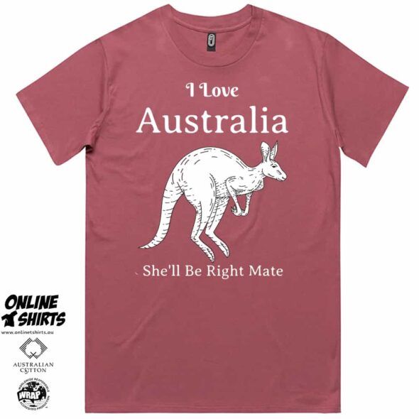 I Love Australia T Shirts