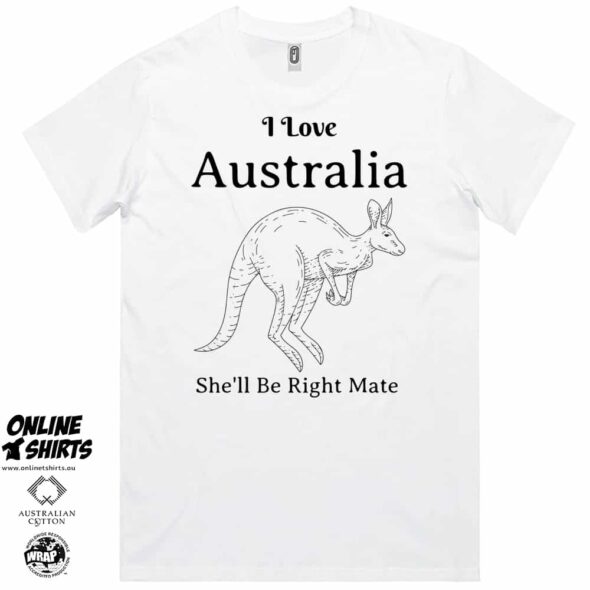 I Love Australia T Shirts