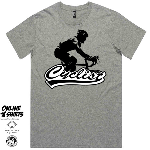 Cyclist Rider Logo T Shirt