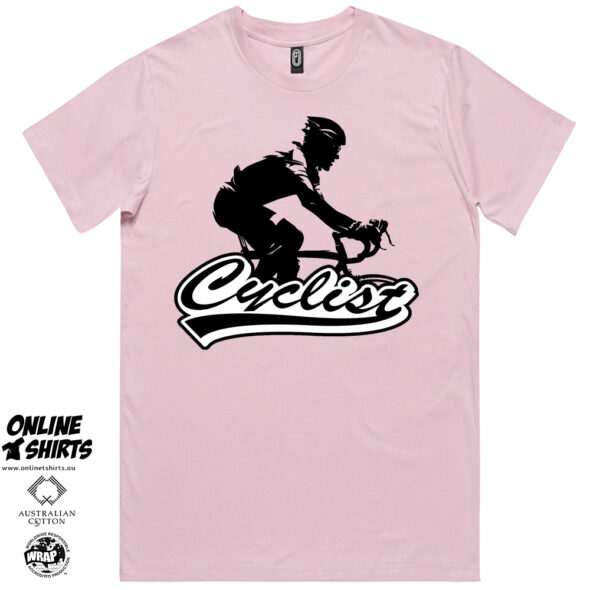 Cyclist Rider Logo T Shirt