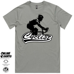 Cyclist Rider Logo T Shirt