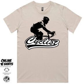 Cyclist Rider Logo T Shirt