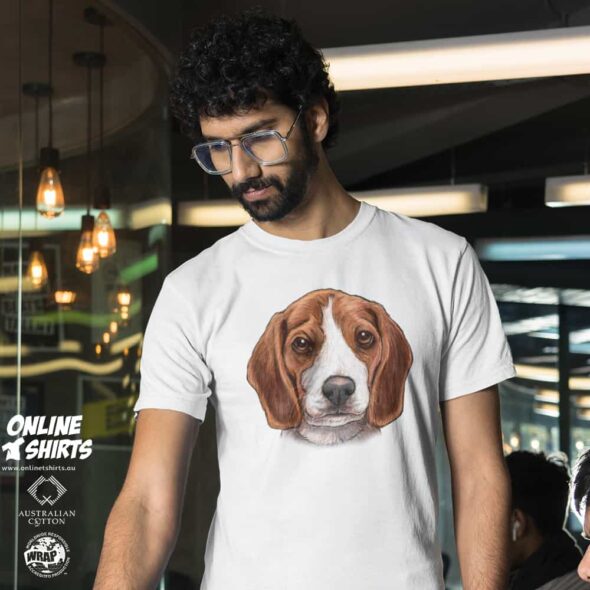 Cute Beagle with Sad Eyes T Shirt