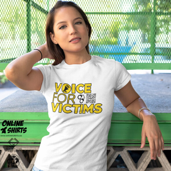 Voice for Victims Ladies T Shirt