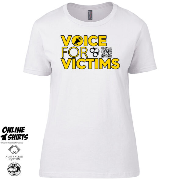 Voice for Victims Ladies T Shirt