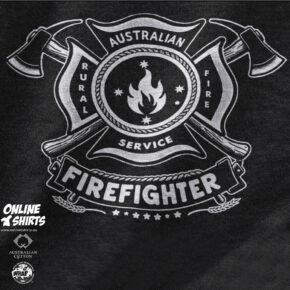 AUSTRALIAN RURAL FIREFIGHTER T SHIRT