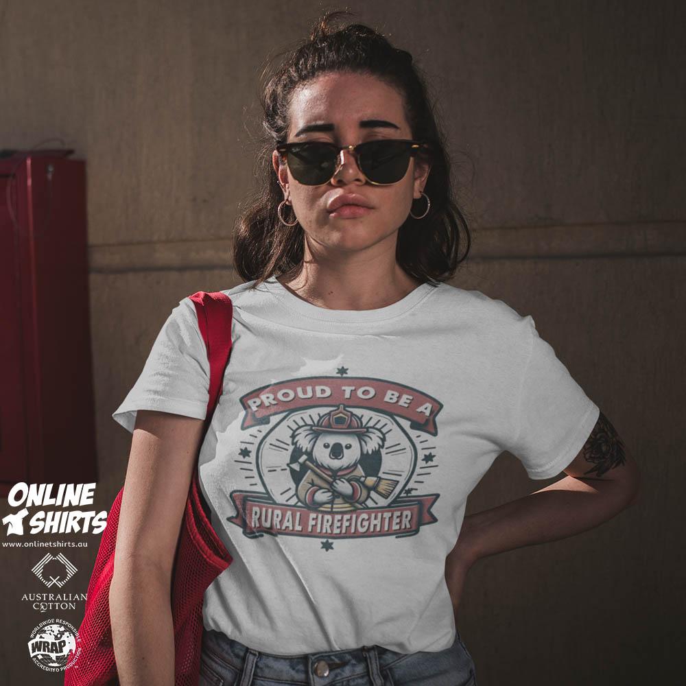 Proud to Be A Rural Firefighter T Shirts