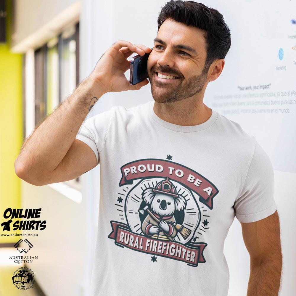 Proud to Be A Rural Firefighter T Shirts