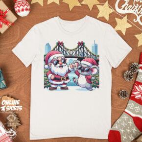 Brisbane Christmas White T-Shirt