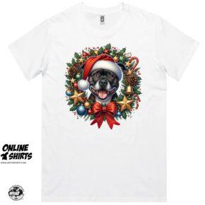 Staffy Christmas T Shirts